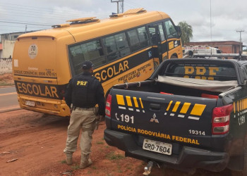 Ônibus escolar é apreendido durante Operação Volta às Aulas no Piauí